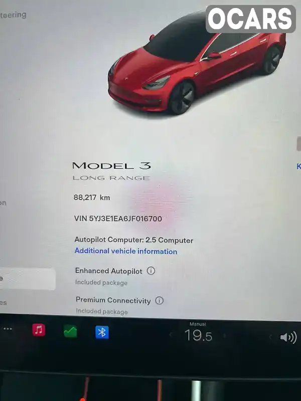 5YJ3E1EA6JF016700 Tesla Model 3 2018 Седан  Фото 5