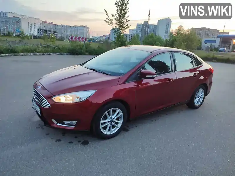 Седан Ford Focus 2015 2 л. Робот обл. Черниговская, Чернигов - Фото 1/11