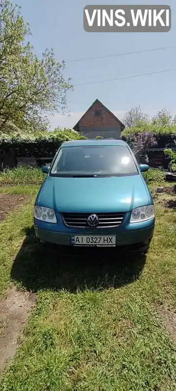 Минивэн Volkswagen Touran 2003 1.6 л. Ручная / Механика обл. Киевская, Белая Церковь - Фото 1/21