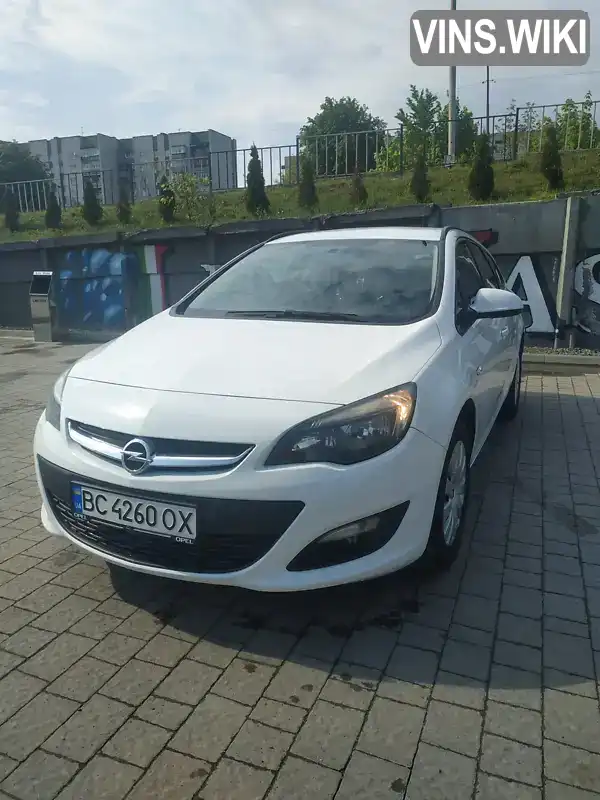 Универсал Opel Astra 2015 1.6 л. Ручная / Механика обл. Львовская, Дрогобыч - Фото 1/21