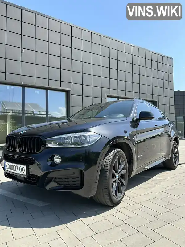 Позашляховик / Кросовер BMW X6 2015 3 л. Типтронік обл. Закарпатська, Тячів - Фото 1/21