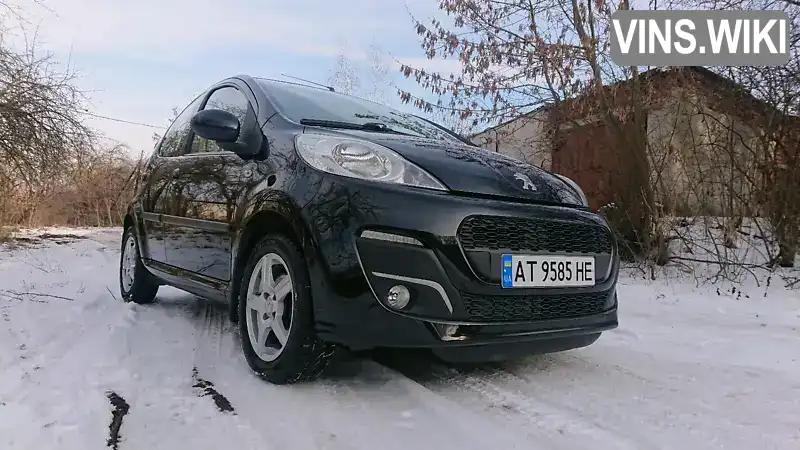 Хетчбек Peugeot 107 2012 1 л. Ручна / Механіка обл. Івано-Франківська, Івано-Франківськ - Фото 1/20