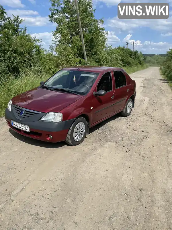 Внедорожник / Кроссовер Dacia Logan 2004 1.4 л. Ручная / Механика обл. Закарпатская, Иршава - Фото 1/10