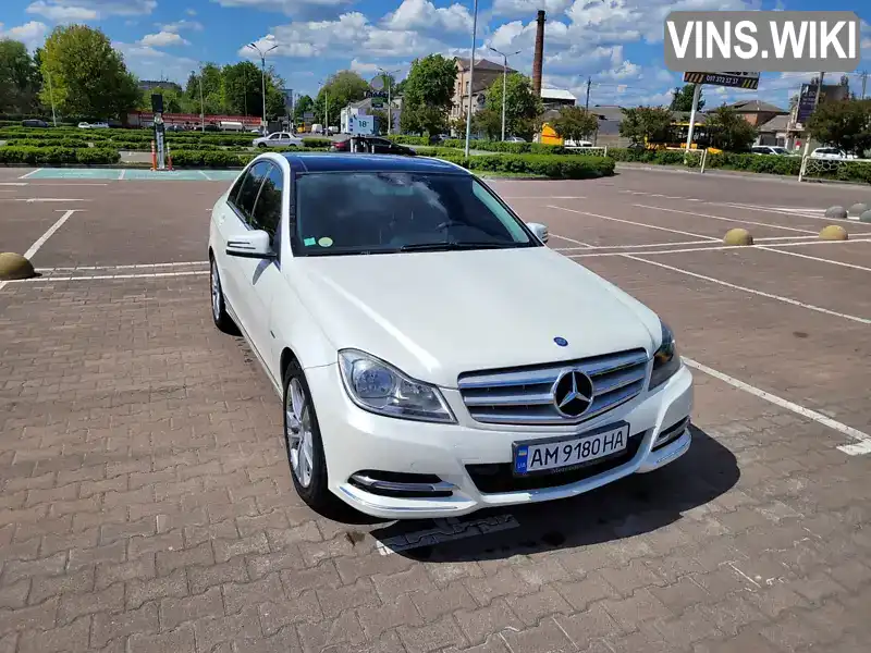 Седан Mercedes-Benz C-Class 2012 2.1 л. Автомат обл. Житомирська, Житомир - Фото 1/14