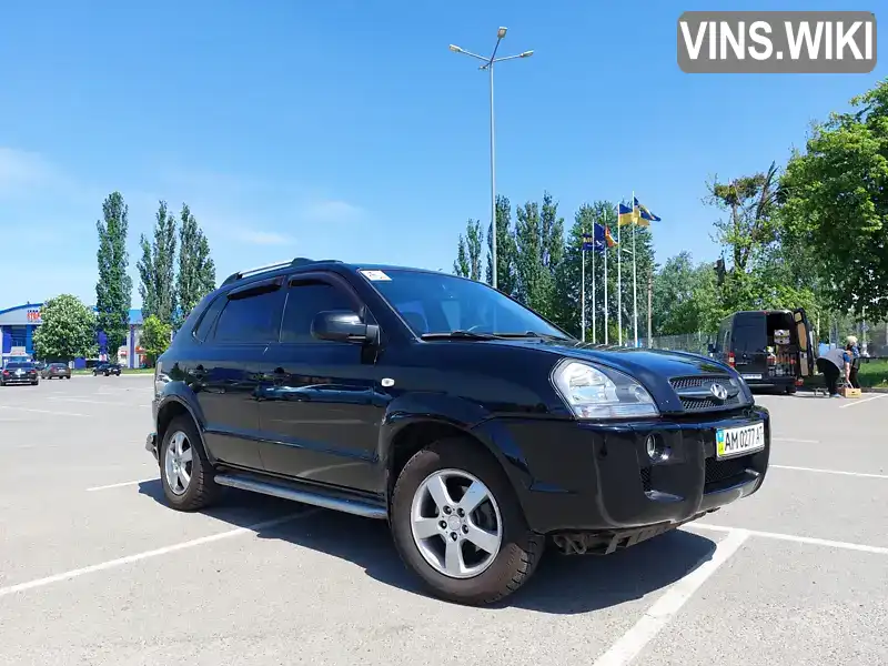 Позашляховик / Кросовер Hyundai Tucson 2007 2 л. Автомат обл. Житомирська, Житомир - Фото 1/11