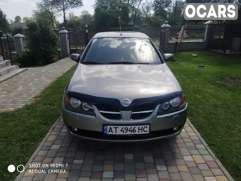 Седан Nissan Almera 2005 1.5 л. Ручна / Механіка обл. Івано-Франківська, Снятин - Фото 1/12