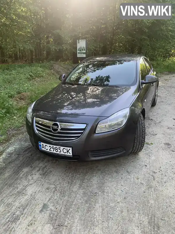 Седан Opel Insignia 2011 2 л. Ручна / Механіка обл. Волинська, Луцьк - Фото 1/21