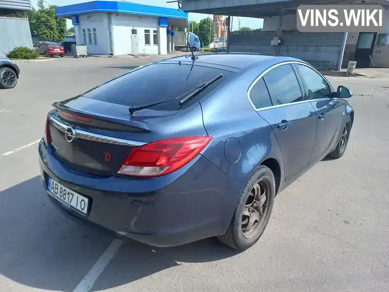 W0LGM67K591103269 Opel Insignia 2009 Лифтбек  Фото 8