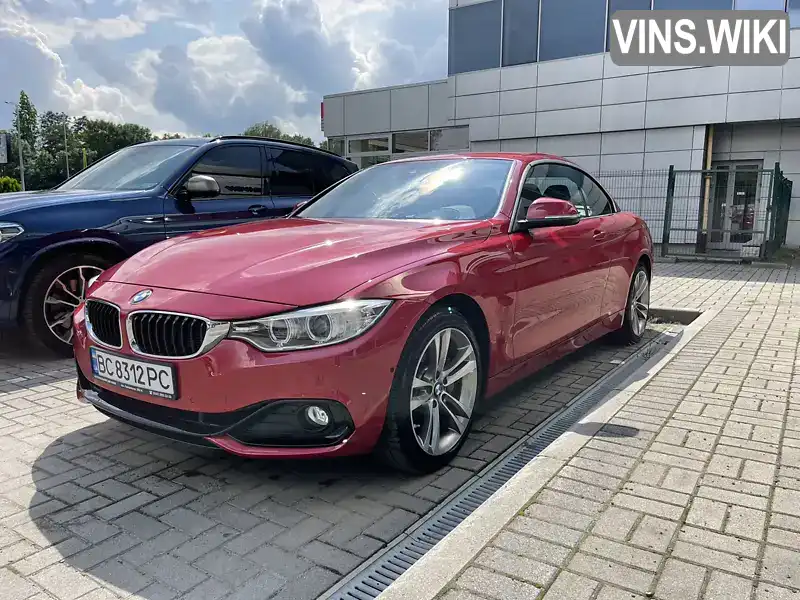 Кабріолет BMW 4 Series 2016 3 л. Автомат обл. Львівська, Львів - Фото 1/15