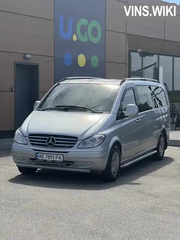 Мінівен Mercedes-Benz Vito 2007 2.2 л. Ручна / Механіка обл. Дніпропетровська, Дніпро (Дніпропетровськ) - Фото 1/19