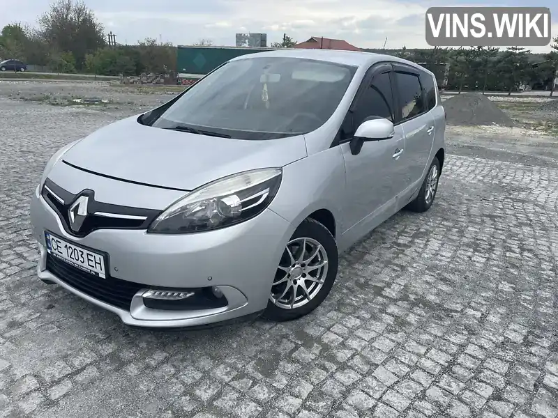 Минивэн Renault Megane Scenic 2014 1.46 л. Ручная / Механика обл. Черновицкая, Кельменцы - Фото 1/10