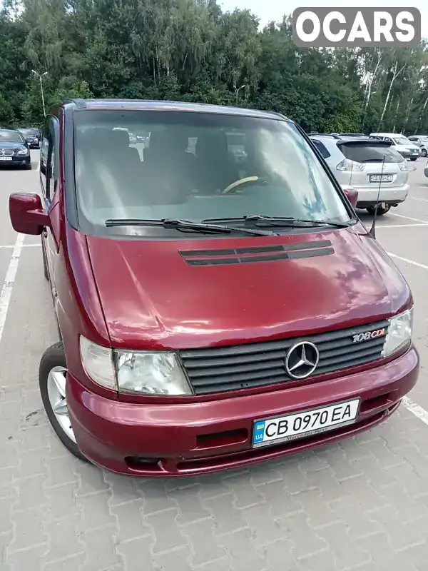 Мінівен Mercedes-Benz Vito 2001 2.2 л. Ручна / Механіка обл. Чернігівська, Чернігів - Фото 1/16