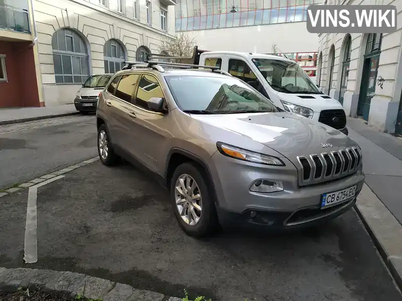 Внедорожник / Кроссовер Jeep Cherokee 2016 2.4 л. Автомат обл. Киевская, Киев - Фото 1/21