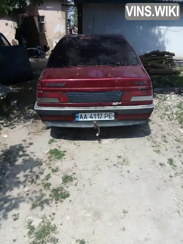 Седан Peugeot 405 1990 null_content л. Ручна / Механіка обл. Вінницька, Вінниця - Фото 1/3