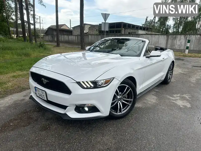 Кабріолет Ford Mustang 2017 2.3 л. Автомат обл. Київська, Київ - Фото 1/21