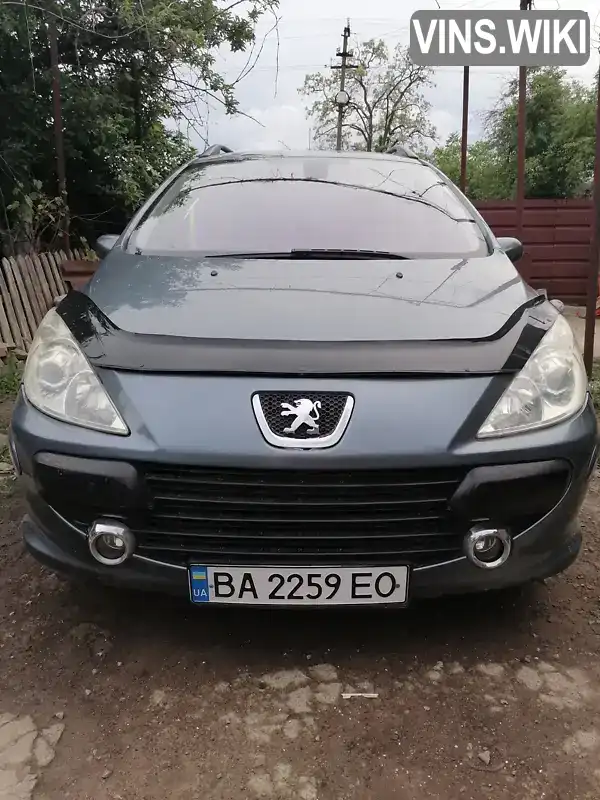 Універсал Peugeot 307 2007 1.6 л. Автомат обл. Кіровоградська, Кропивницький (Кіровоград) - Фото 1/21