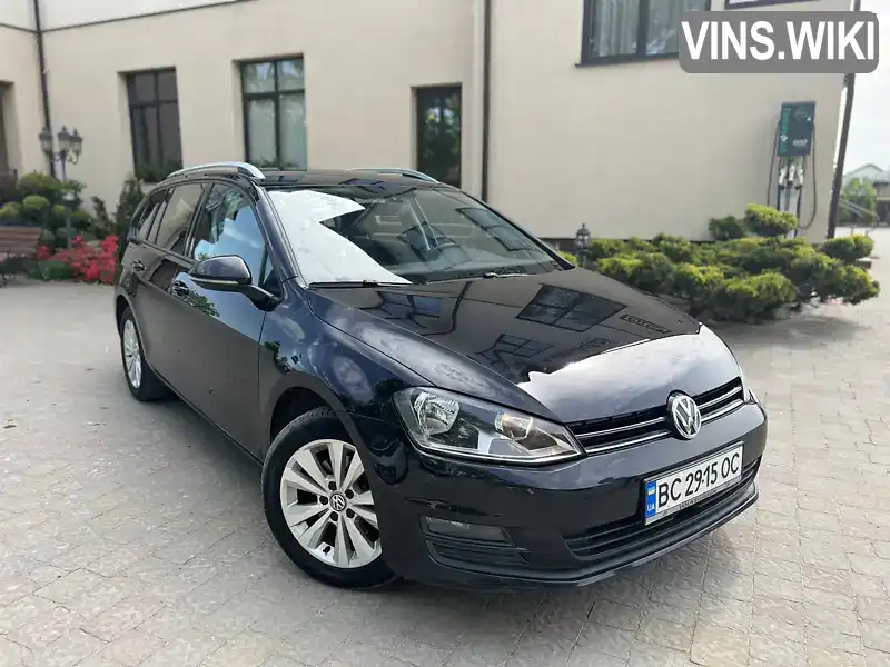 Універсал Volkswagen Golf 2016 1.6 л. Ручна / Механіка обл. Львівська, Стрий - Фото 1/21