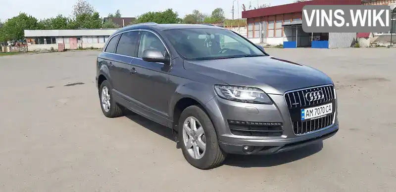 Позашляховик / Кросовер Audi Q7 2011 3 л. Автомат обл. Житомирська, Романів - Фото 1/21