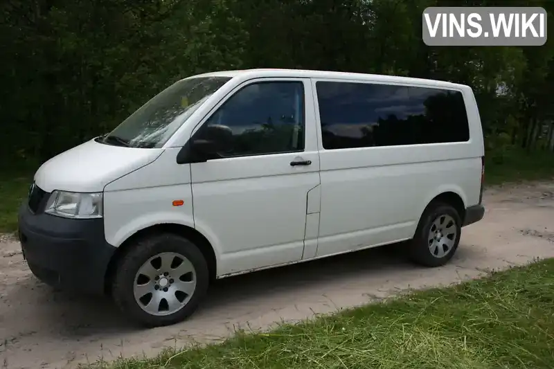 Мінівен Volkswagen Transporter 2005 1.9 л. Ручна / Механіка обл. Житомирська, Житомир - Фото 1/12