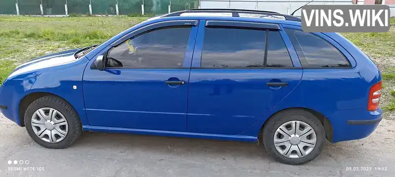 Універсал Skoda Fabia 2003 1.4 л. Ручна / Механіка обл. Черкаська, Звенигородка - Фото 1/11