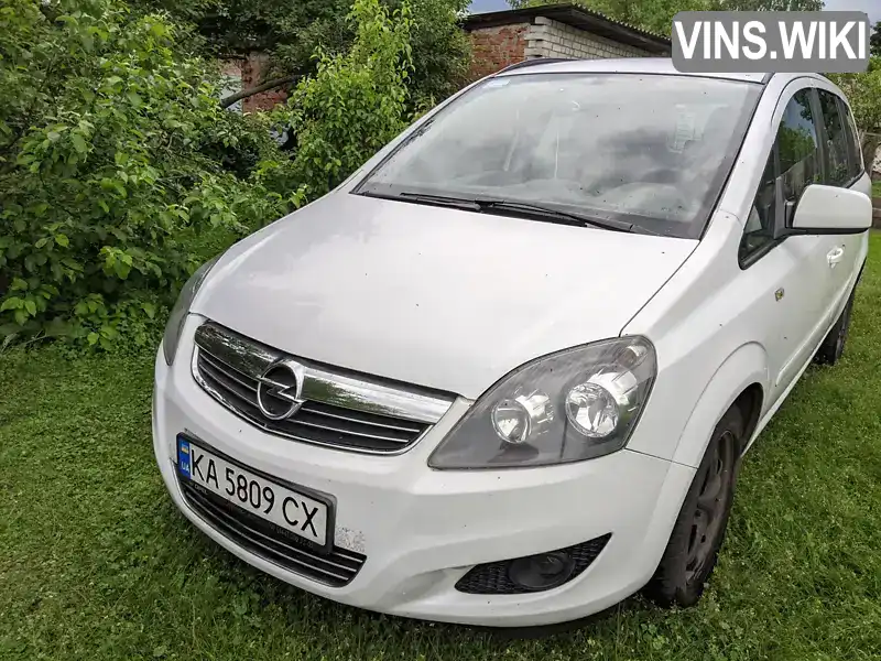 Мінівен Opel Zafira 2012 1.8 л. Робот обл. Сумська, Конотоп - Фото 1/21