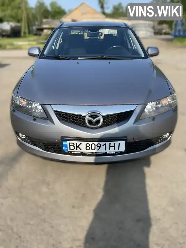 Седан Mazda 6 2005 2 л. Ручна / Механіка обл. Рівненська, Рівне - Фото 1/13