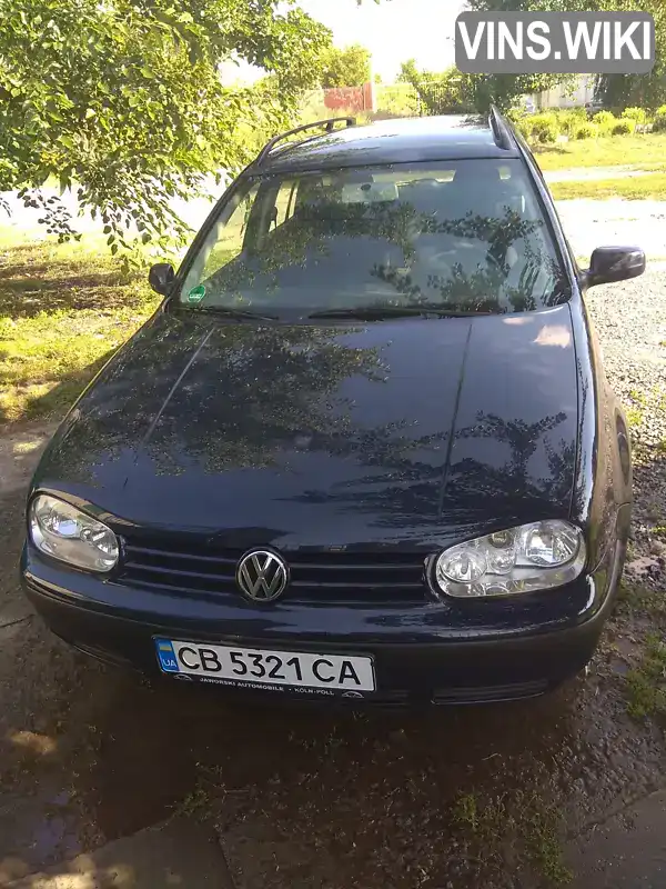 Універсал Volkswagen Golf 2002 1.4 л. Ручна / Механіка обл. Чернігівська, Прилуки - Фото 1/16