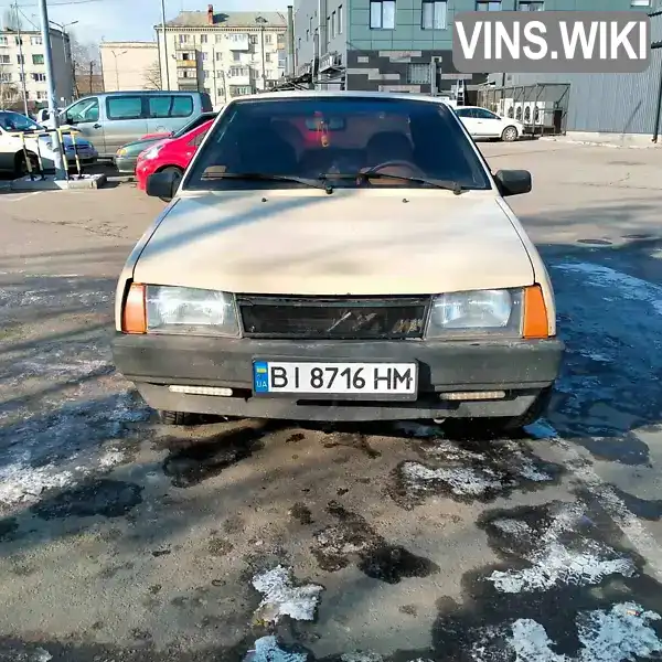 Хетчбек ВАЗ / Lada 2109 1988 1.3 л. Ручна / Механіка обл. Полтавська, Кременчук - Фото 1/7