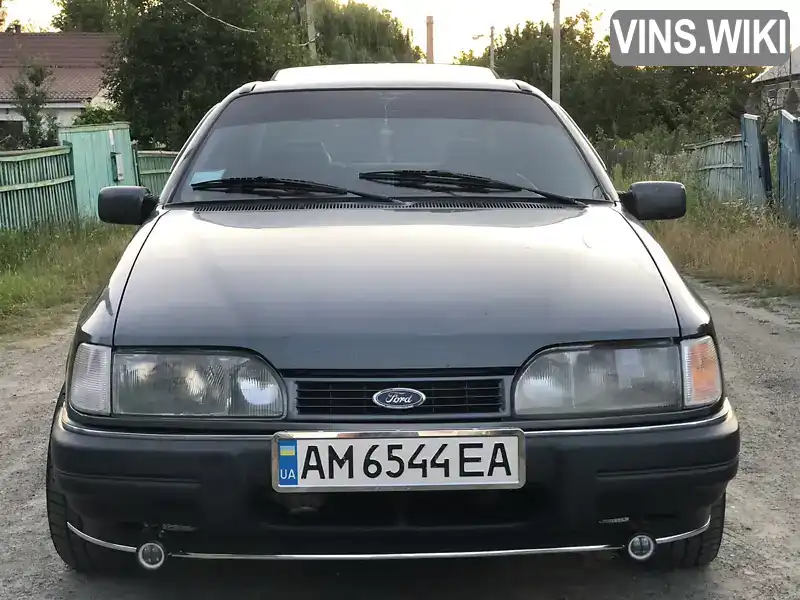 Седан Ford Sierra 1991 2 л. Ручна / Механіка обл. Житомирська, Малин - Фото 1/21