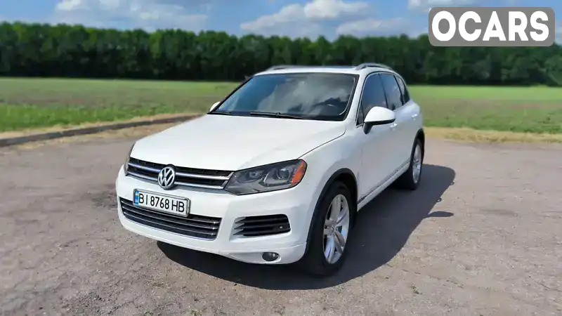 Позашляховик / Кросовер Volkswagen Touareg 2012 3 л. Автомат обл. Полтавська, Кременчук - Фото 1/18