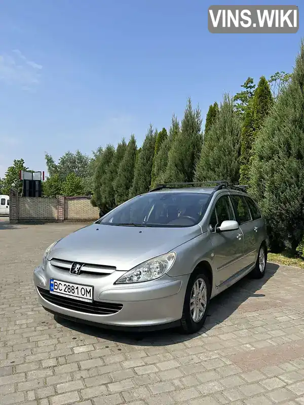 Універсал Peugeot 307 2004 1.6 л. Ручна / Механіка обл. Львівська, Самбір - Фото 1/17