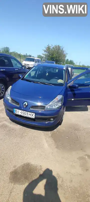 Універсал Renault Clio 2008 1.2 л. Ручна / Механіка обл. Полтавська, Полтава - Фото 1/11