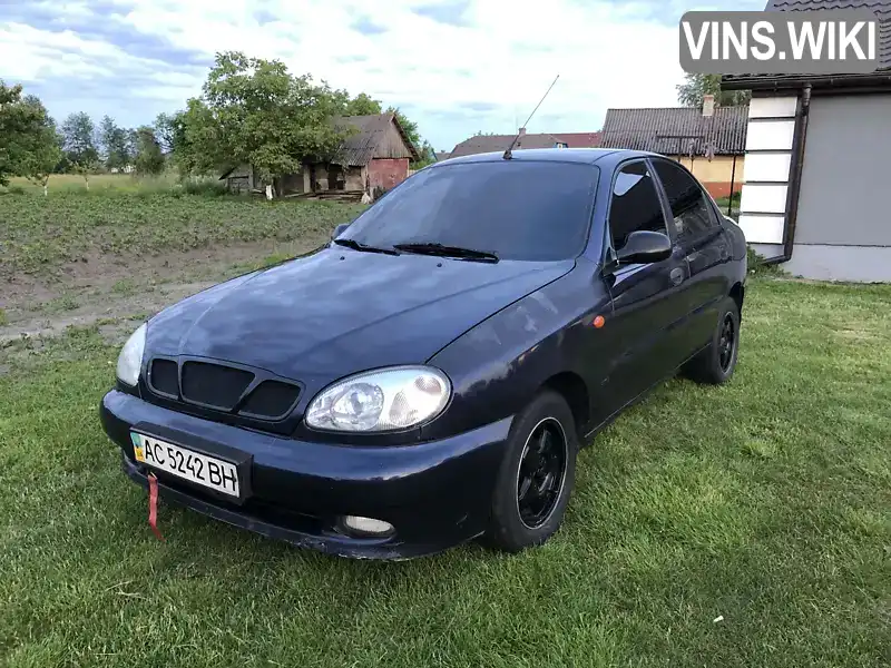 Седан Daewoo Lanos 2002 1.5 л. Ручна / Механіка обл. Волинська, Любомль - Фото 1/14