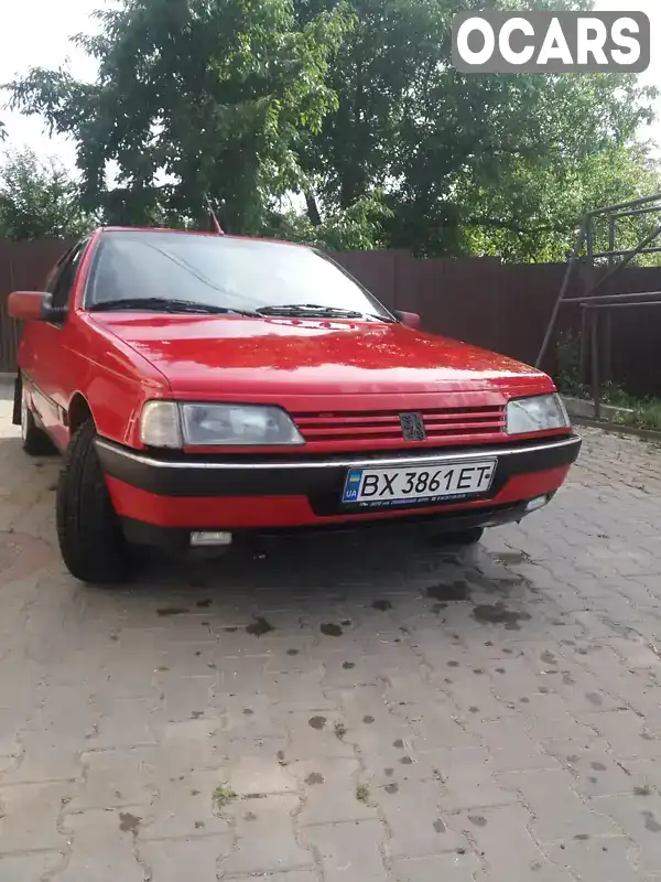 Седан Peugeot 405 1989 1.9 л. Ручная / Механика обл. Хмельницкая, Хмельницкий - Фото 1/8