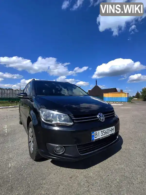 Мікровен Volkswagen Touran 2012 1.6 л. Ручна / Механіка обл. Полтавська, Полтава - Фото 1/21