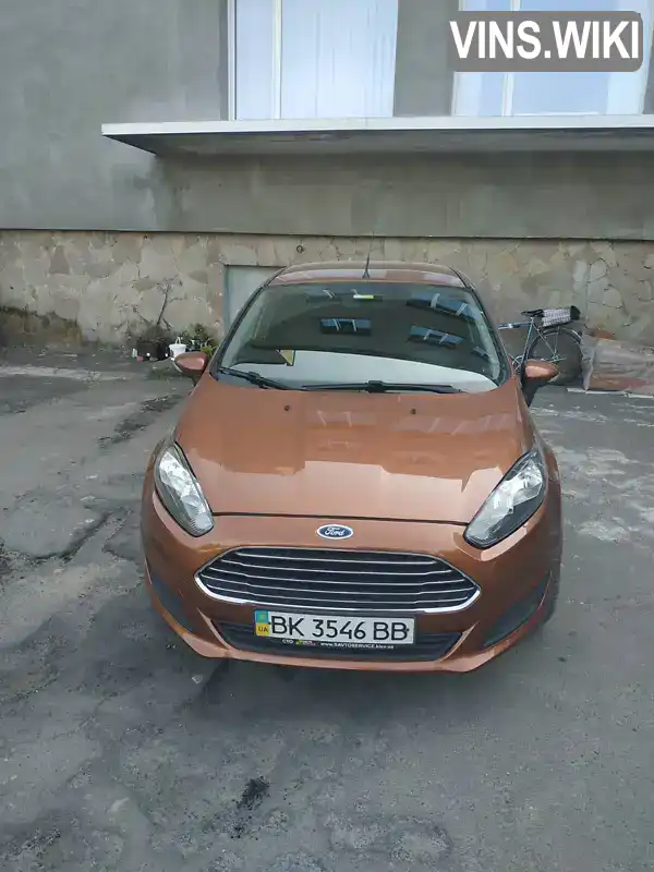 Хетчбек Ford Fiesta 2013 1 л. Ручна / Механіка обл. Рівненська, Рівне - Фото 1/9