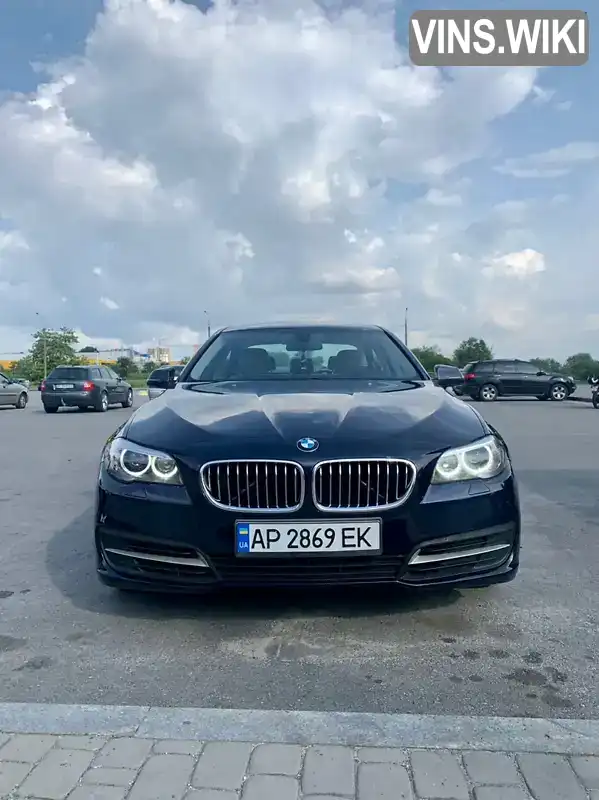 Седан BMW 5 Series 2014 2 л. Автомат обл. Запорожская, Запорожье - Фото 1/21