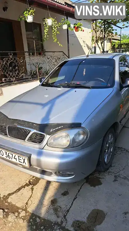 Седан Daewoo Lanos 2007 1.6 л. Ручна / Механіка обл. Закарпатська, Виноградів - Фото 1/12