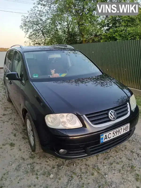 Мінівен Volkswagen Touran 2004 2 л. Ручна / Механіка обл. Волинська, Ковель - Фото 1/21