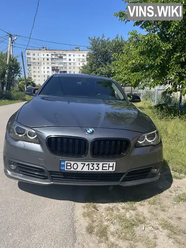 Седан BMW 5 Series 2015 2 л. Автомат обл. Хмельницька, Волочиськ - Фото 1/21