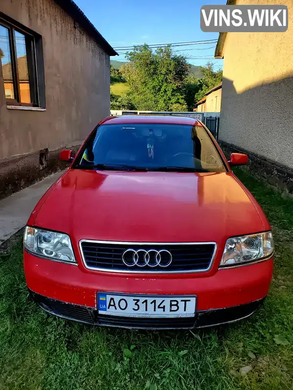 Седан Audi A6 1998 1.8 л. Ручна / Механіка обл. Закарпатська, Ужгород - Фото 1/8