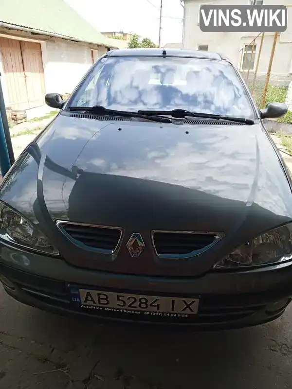 Хетчбек Renault Megane 2001 1.6 л. Ручна / Механіка обл. Вінницька, Бар - Фото 1/3