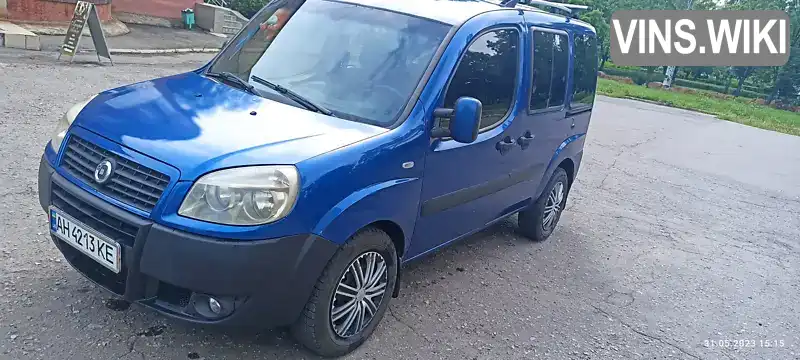 Мінівен Fiat Doblo 2007 1.25 л. Ручна / Механіка обл. Дніпропетровська, Кам'янське (Дніпродзержинськ) - Фото 1/11