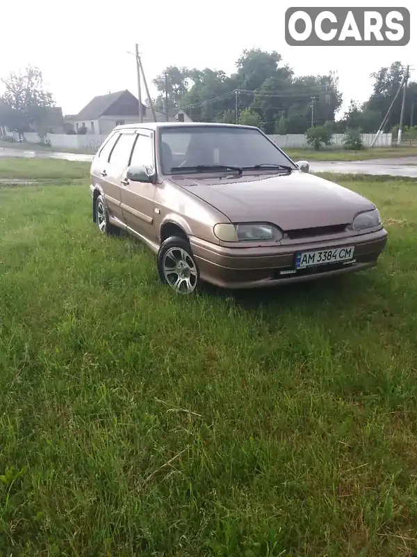 Хетчбек ВАЗ / Lada 2114 Samara 2008 1.6 л. Ручна / Механіка обл. Житомирська, Андрушівка - Фото 1/6