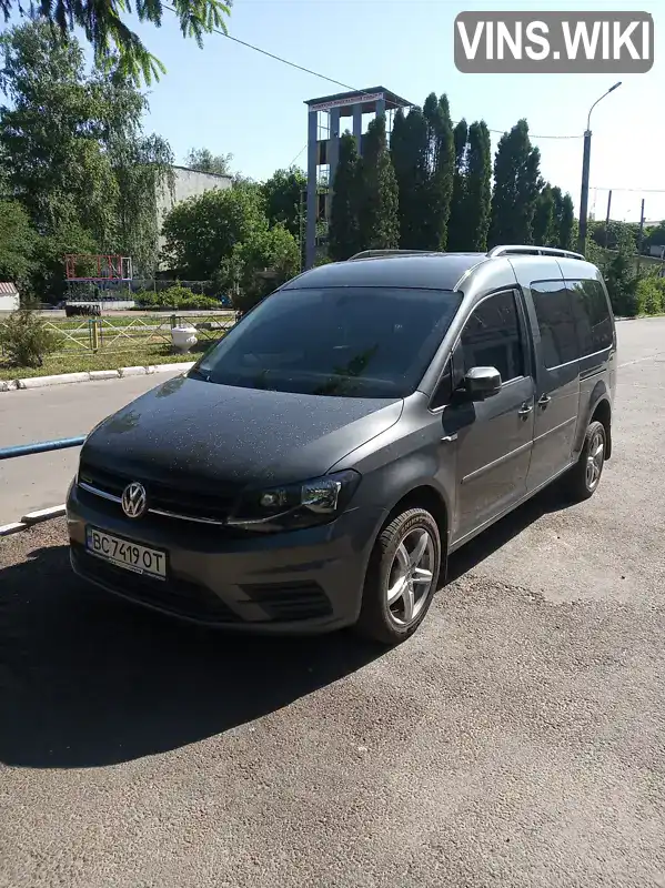 Мінівен Volkswagen Caddy 2016 2 л. Ручна / Механіка обл. Житомирська, Житомир - Фото 1/14