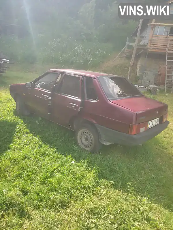 Седан ВАЗ / Lada 21099 2007 1.6 л. Ручна / Механіка обл. Івано-Франківська, Верховина - Фото 1/6