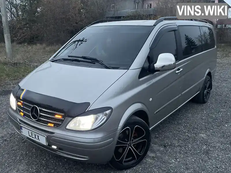 Мінівен Mercedes-Benz Vito 2008 2.1 л. Ручна / Механіка обл. Тернопільська, Тернопіль - Фото 1/14