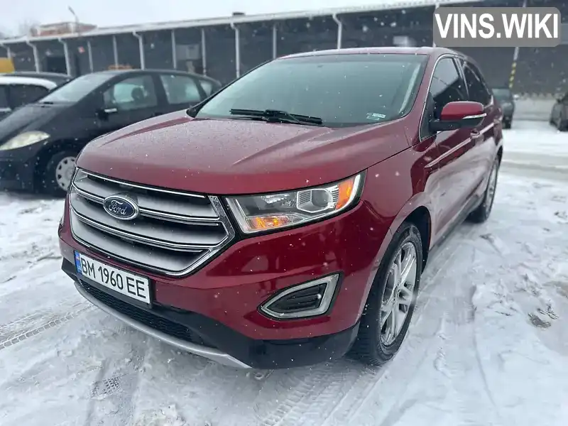 Позашляховик / Кросовер Ford Edge 2016 2 л. Автомат обл. Сумська, Суми - Фото 1/21