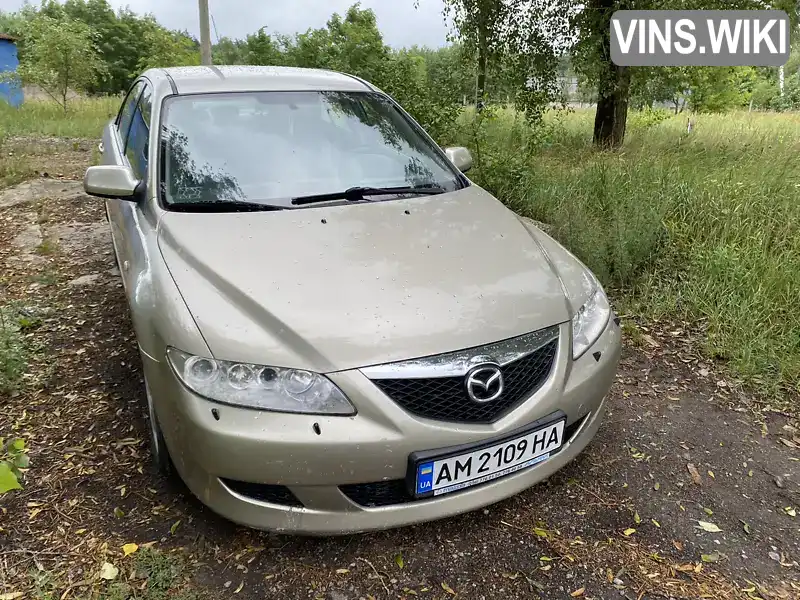 Седан Mazda 6 2004 2 л. Автомат обл. Житомирська, Житомир - Фото 1/9