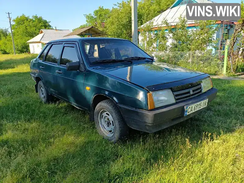 Седан ВАЗ / Lada 21099 2004 1.5 л. Ручна / Механіка обл. Черкаська, Умань - Фото 1/10